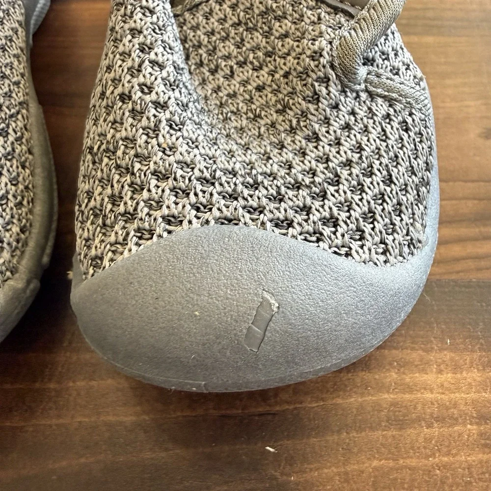Hobibear Kids Wide Toe Box Barefoot Shoes  Toddler‎ US 8.5 Gray Mesh Slip On